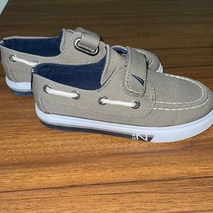 🛑SOLD🛑 Kids' Little River Striped Foxing Boat Shoe